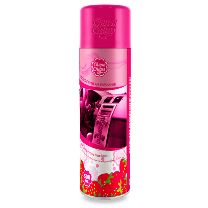CHUPA CHUPS 500ML COCKPIT AIR FRESHENER (STRAWBERRY CREAM)