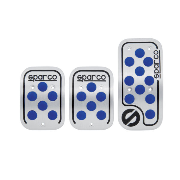 SPARCO PEDAL SET ALUMINUM/BLUE
