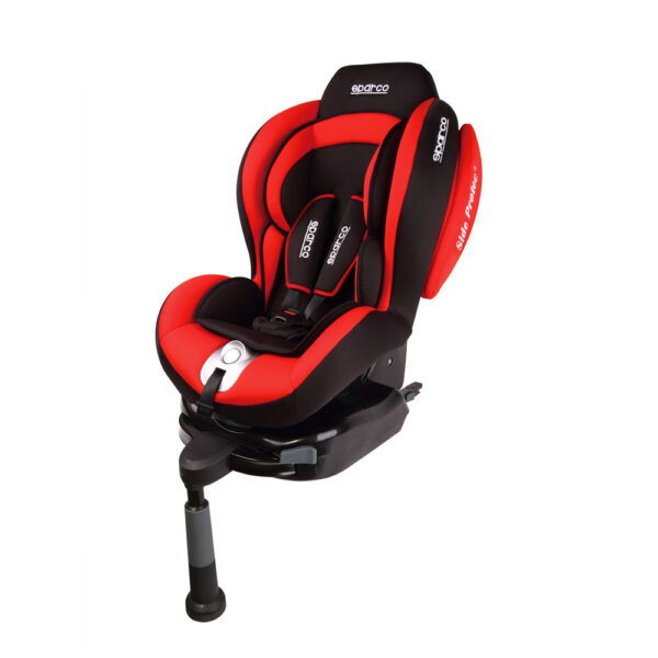 SPARCO F500i ISOFIX CHILD SEAT GROUP 1 (9-18KG) RED