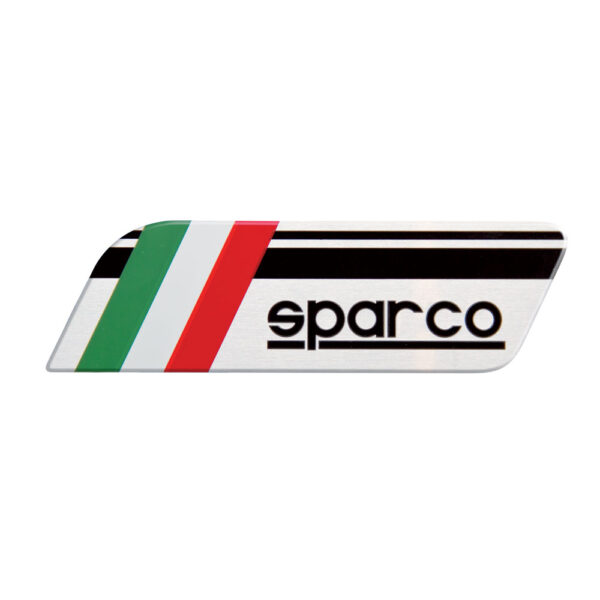 SPARCO EMBLEM SILVER/BLACK ITALIAN