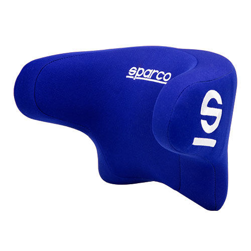 Sparco Neck Pillow With Memory Foam-Blue