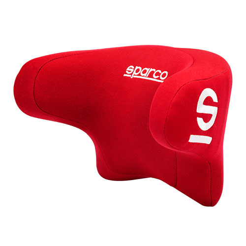 Sparco Neck Pillow With Memory Foam-Red