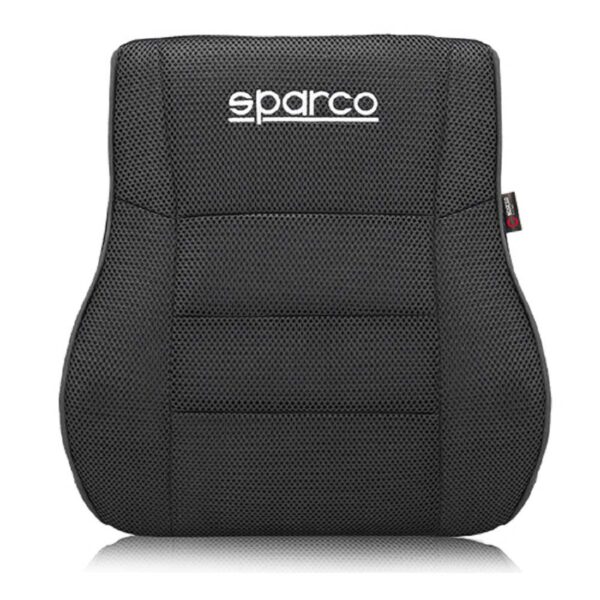 Sparco Lumbar Support Black Mesh Fabric Memory